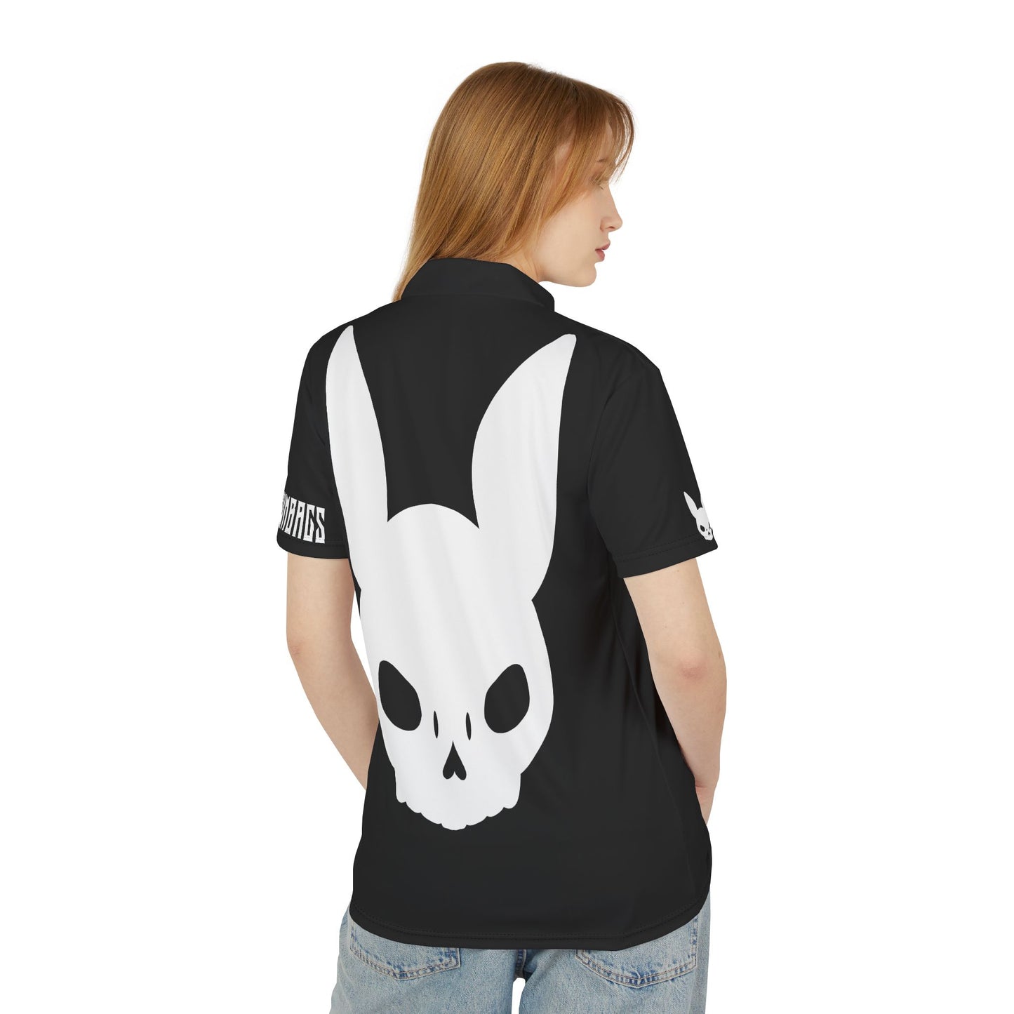 Black Polo Scumbag Collared Shirt
