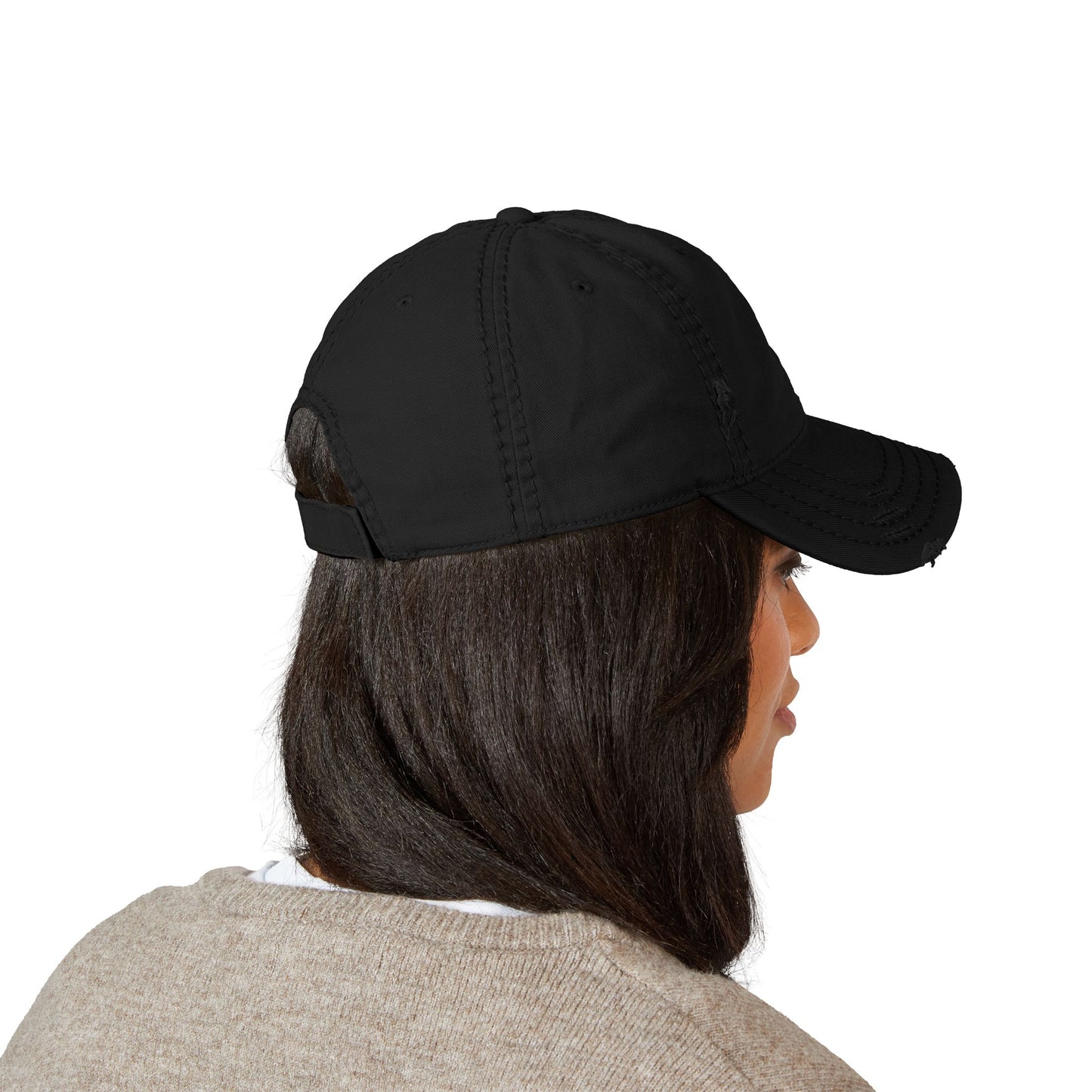 Distressed Scumbag Embroidered Dad Hat