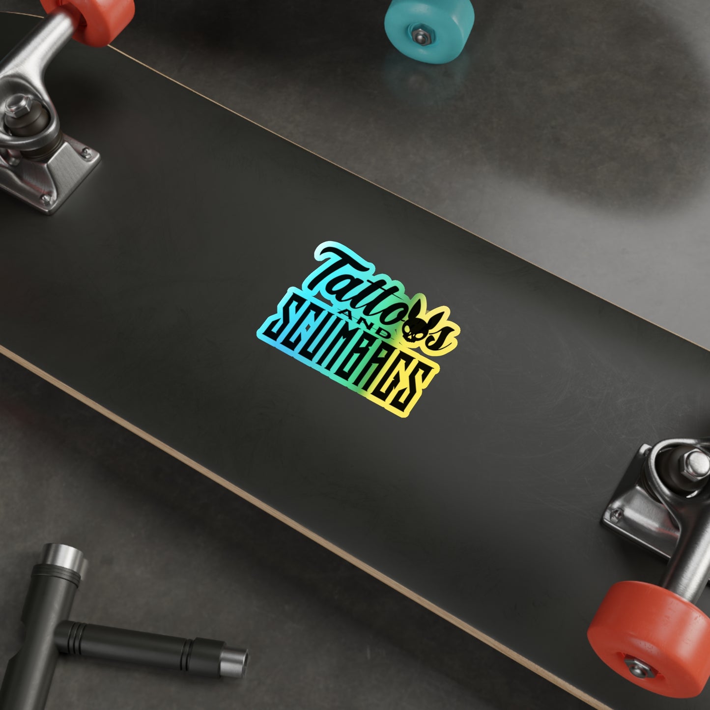 Scumbag Holographic Die-cut Stickers