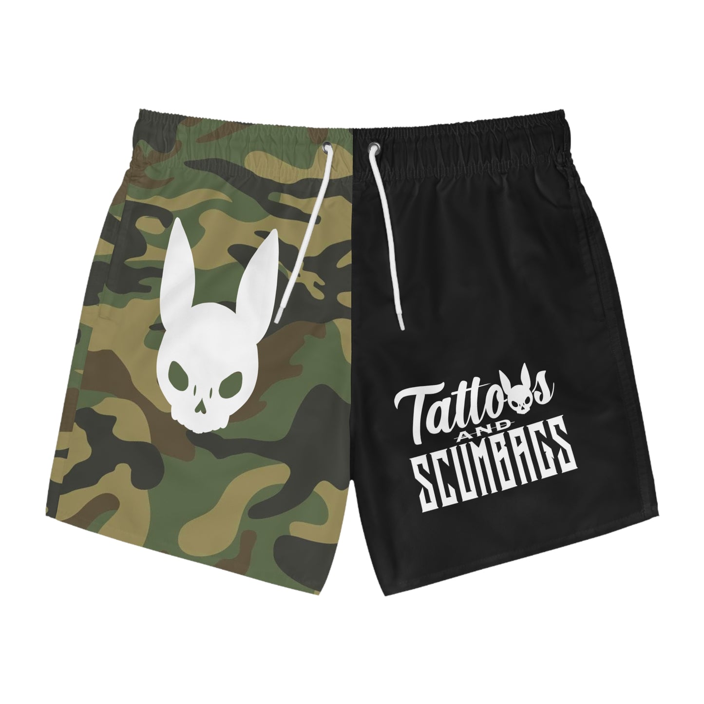 Camo Scumbag Swim Trunks