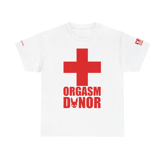 Orgasm Donor Cotton Tee