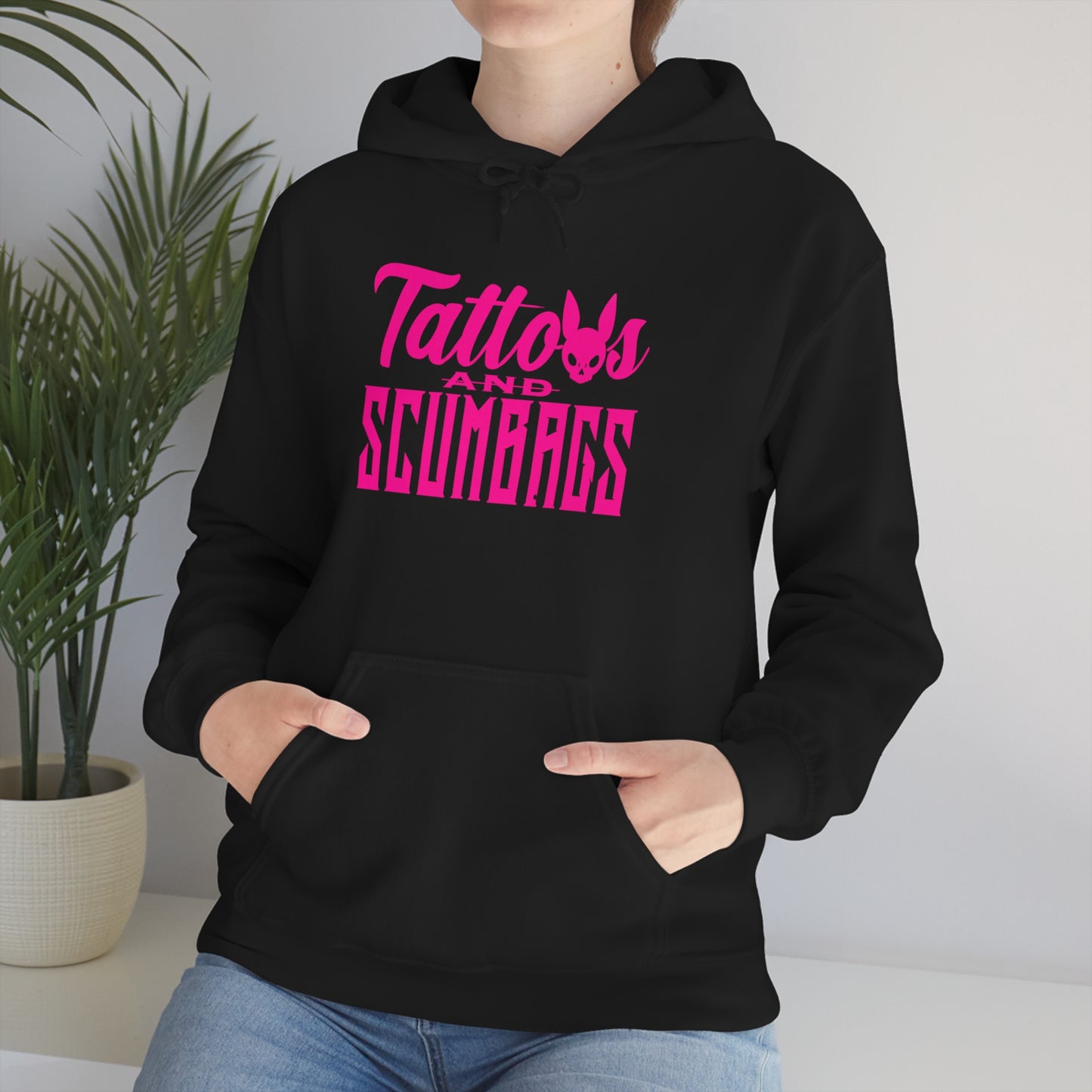 Scumbag pink Hooded Sweatshirt