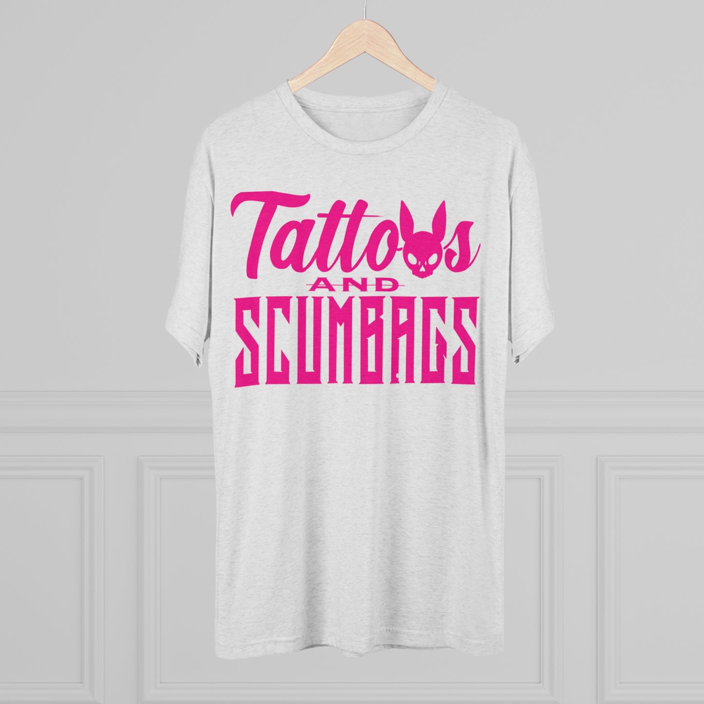 Pink Scumbag Crew Tee