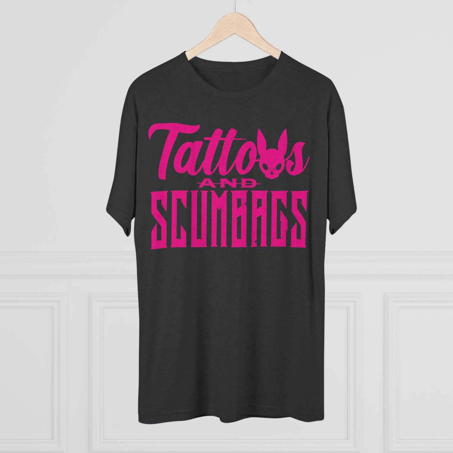 Pink Scumbag Crew Tee