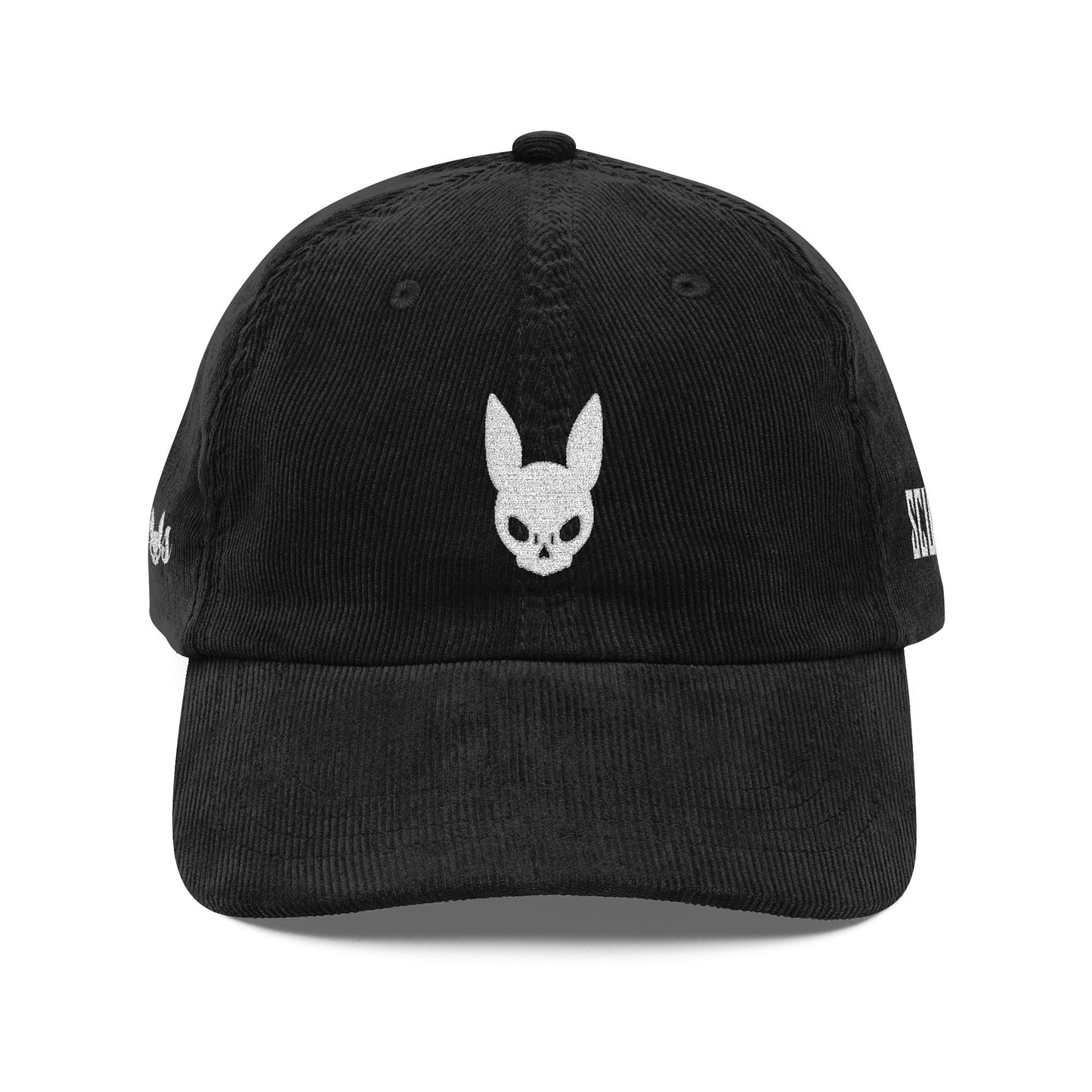 Embroidered Corduroy Scumbag Cap