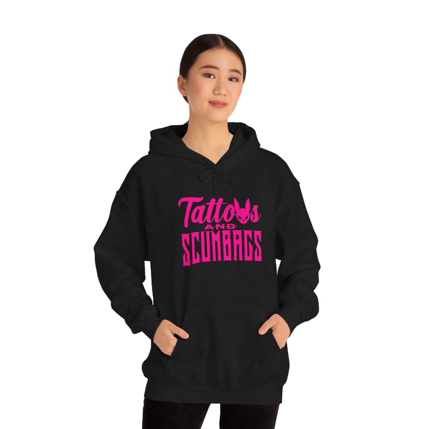 Scumbag pink Hooded Sweatshirt