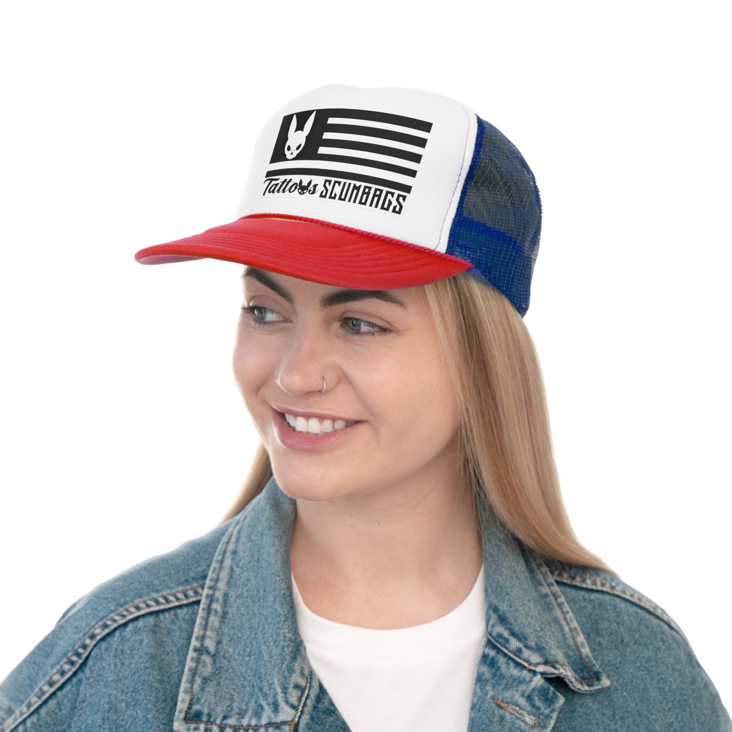 Merica Scumbag Trucker Caps