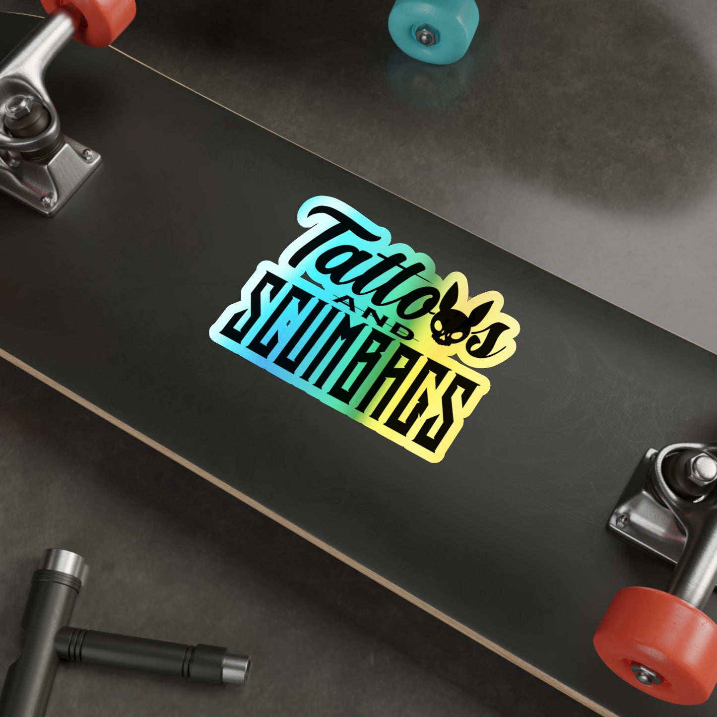 Scumbag Holographic Die-cut Stickers