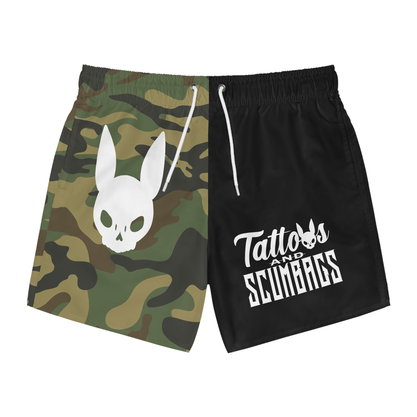 Camo Scumbag Swim Trunks