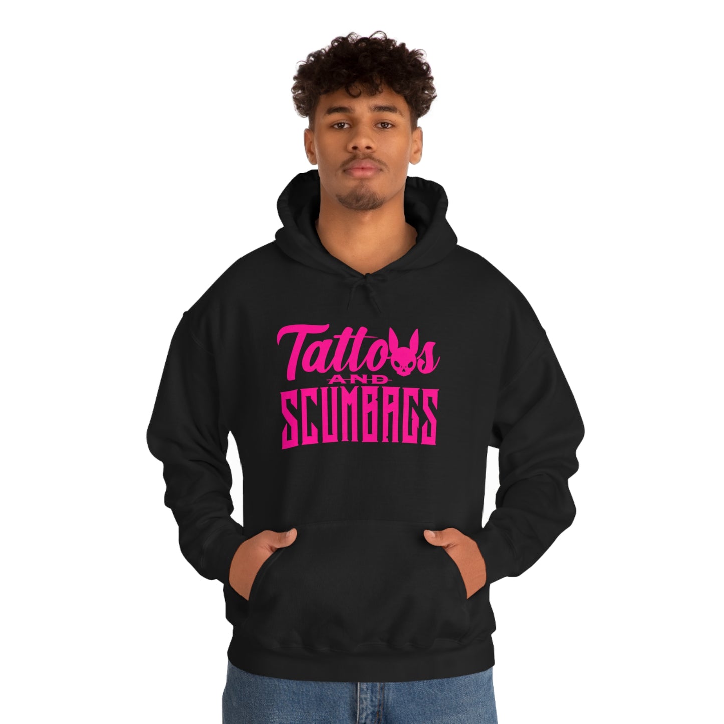 Scumbag pink Hooded Sweatshirt
