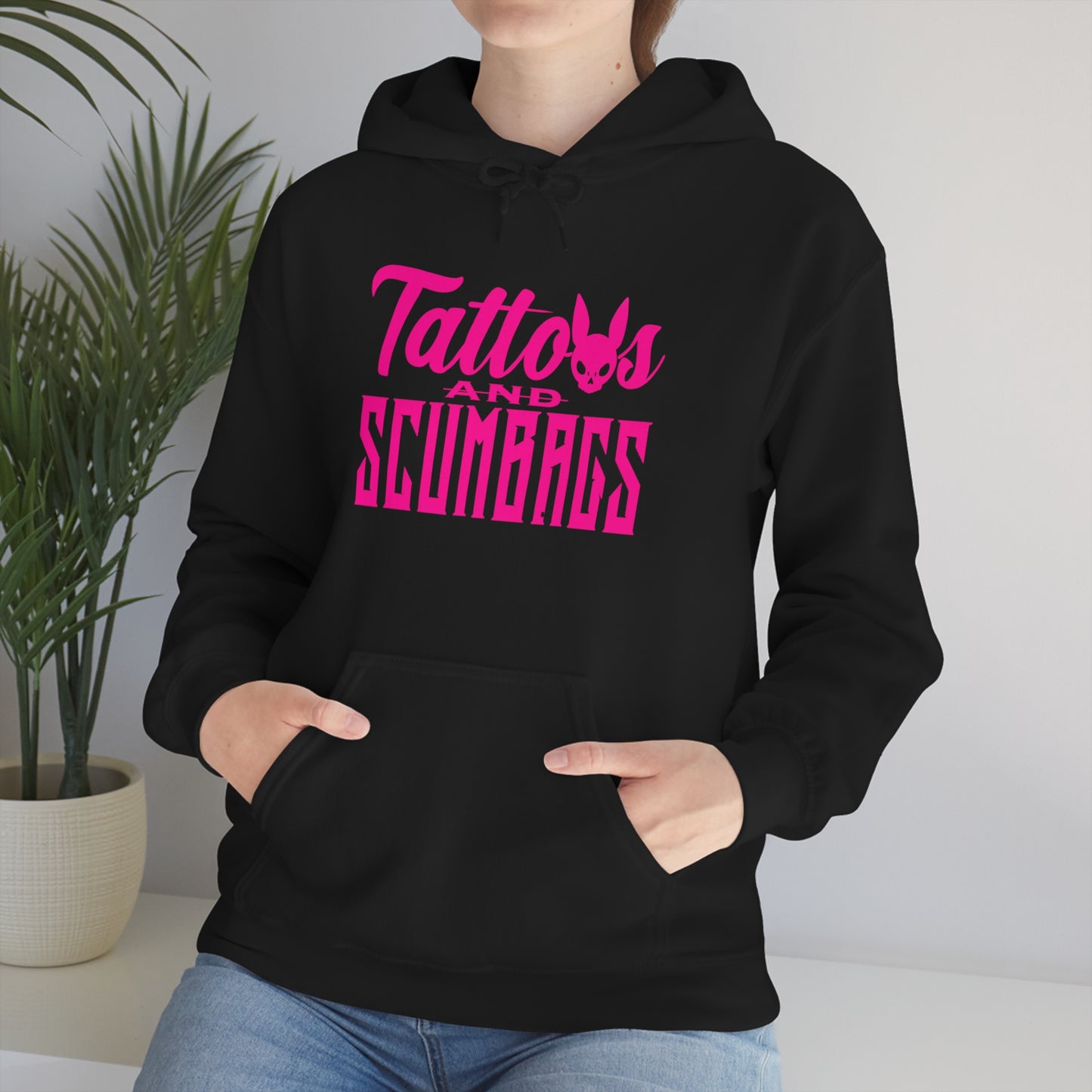 Scumbag Pink Hooded Sweatshirt