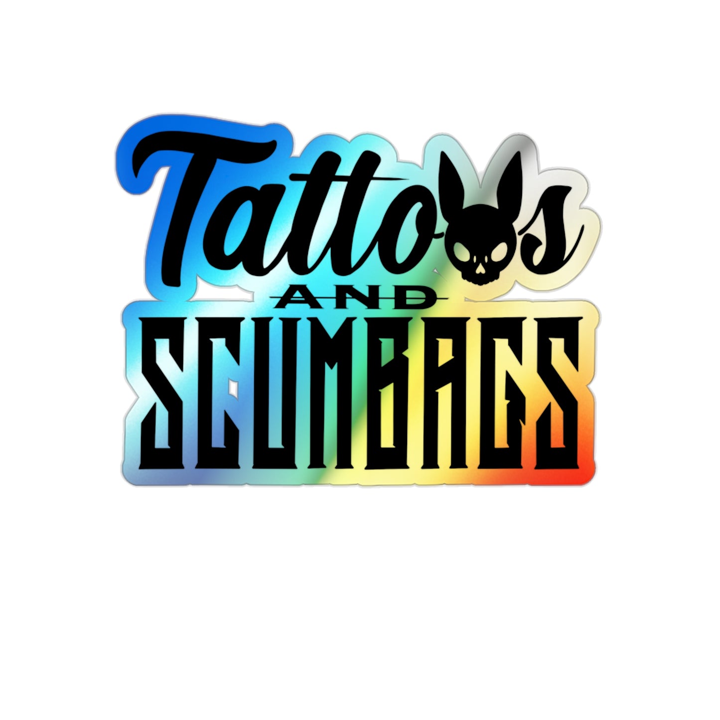 Scumbag Holographic Die-cut Stickers