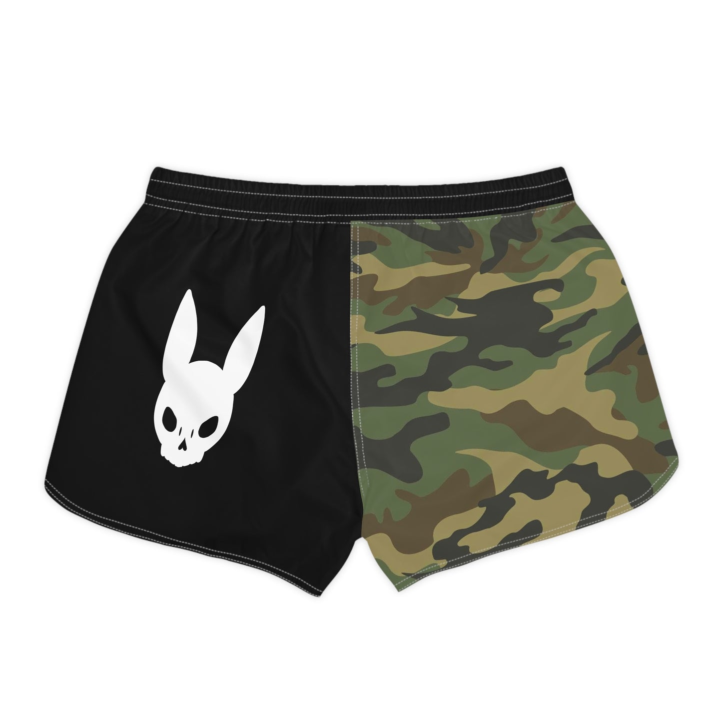 Camo & Black 'Tattoos and Scumbags' Women's Casual Shorts