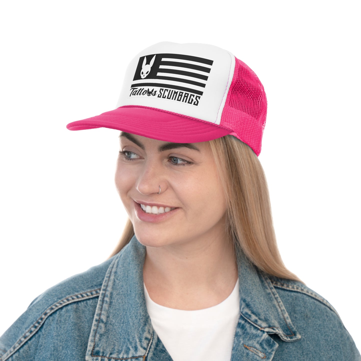 Merica Scumbag Trucker Caps