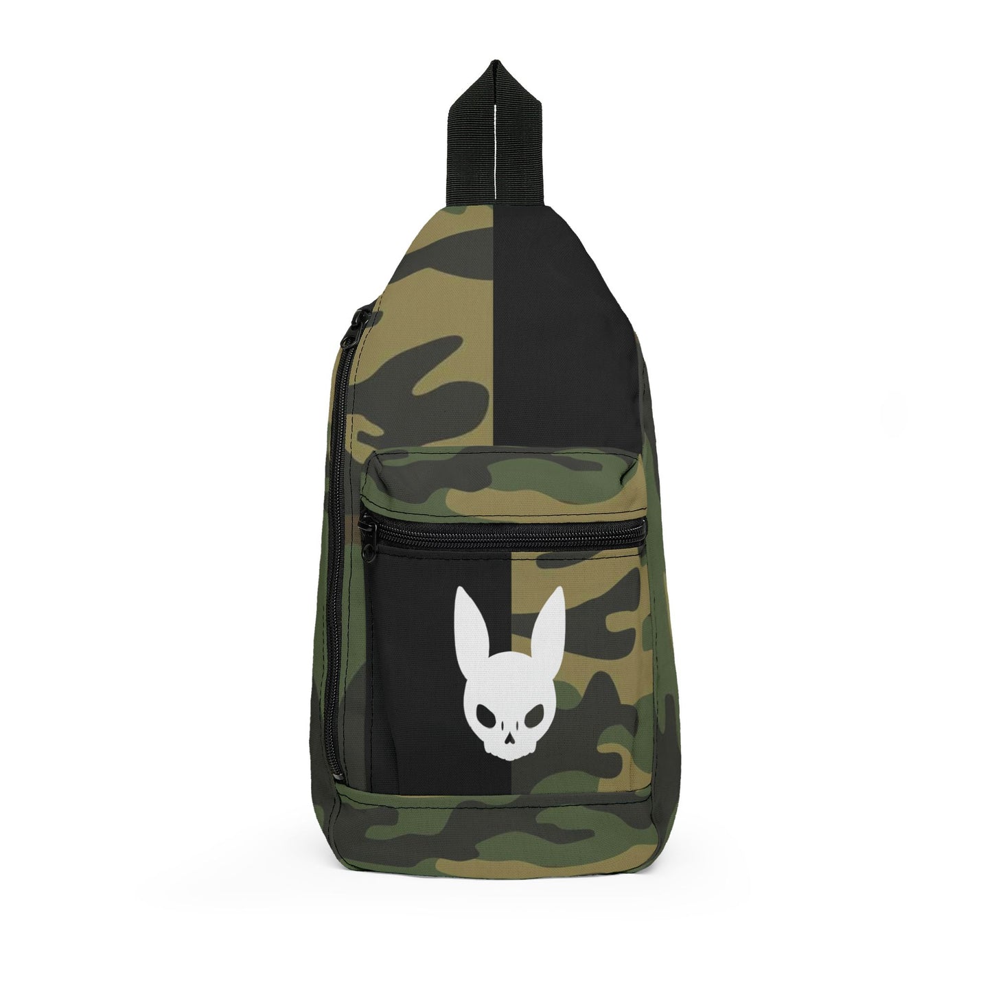 Camo Bunny Sling Bag – Tactical Army Green Crossbody Pack