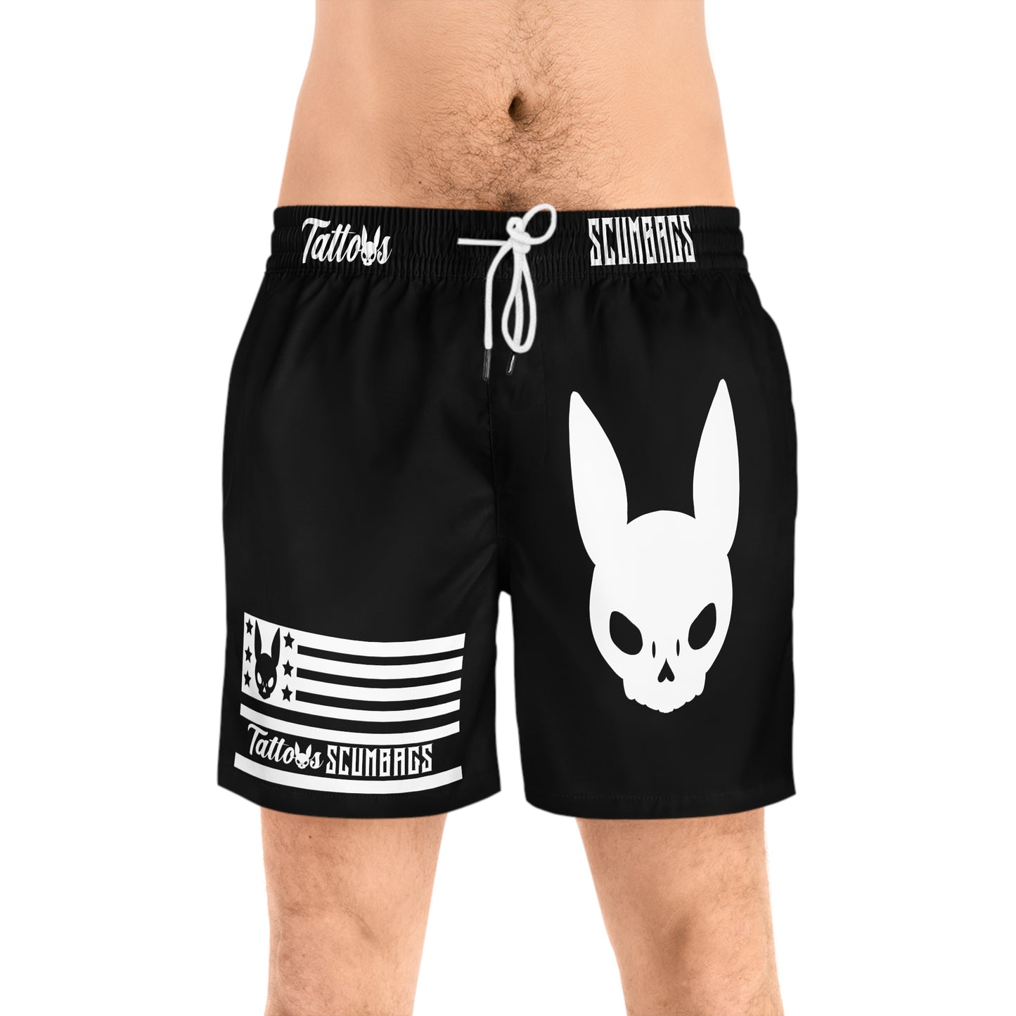 Men's Mid-Length Swim Shorts Scumbag
