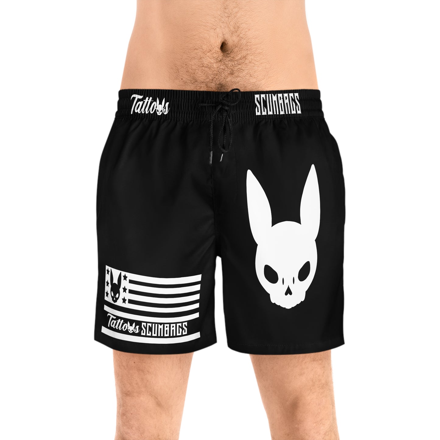 Men's Mid-Length Swim Shorts Scumbag